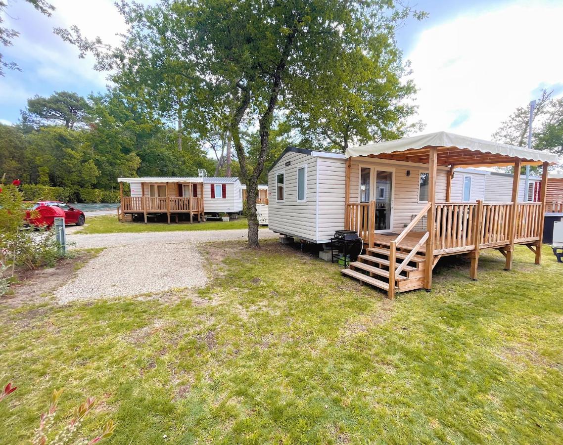 Lège-Cap-Ferret Mobil Home Camping 4 Etoiles Les Viviers 2 Chambres מראה חיצוני תמונה